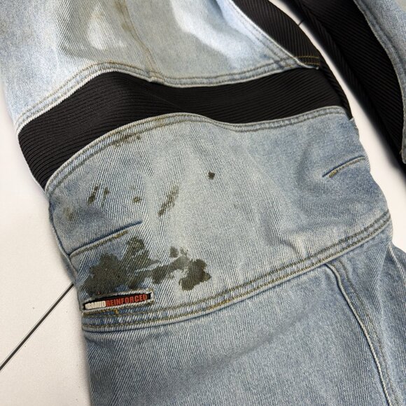 Icon Recon Jeans Mens 38 (37x32) Denim Motorcycle Biker Pant - Picture 6 of 16